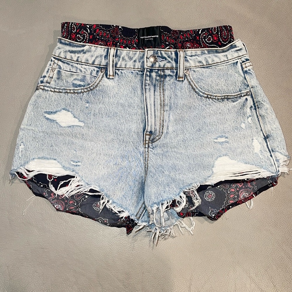 Alexanderwang Denim Shorts